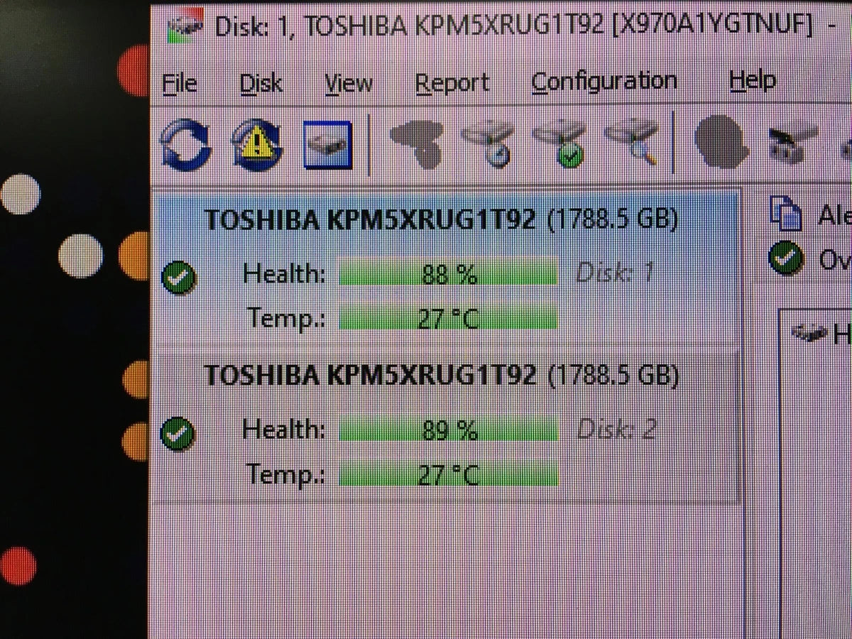 *LOT OF 7* DELL 1.92TB 12G 2.5" SAS SSD KPM5XRUG1T92 DP/N 0TDNP7 *88-89% HEALTH*|227118186360