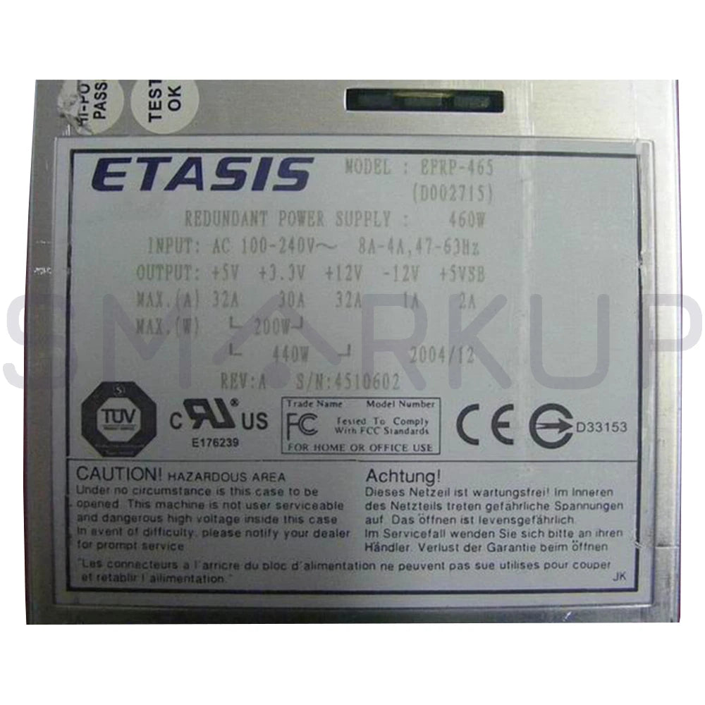 New In Box ETASIS EFRP-465 Power Supply Module
