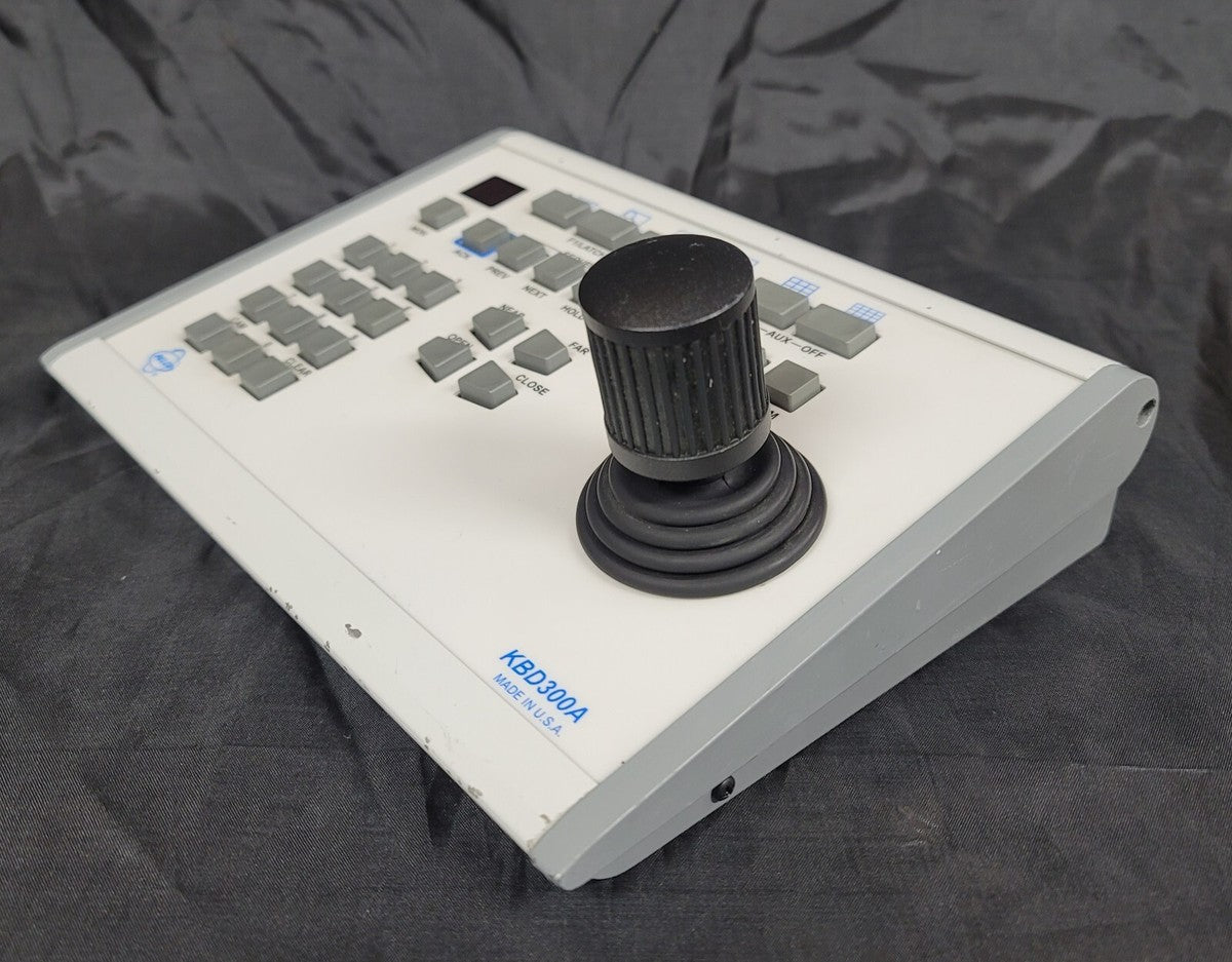 PELCO KBD300A 1.5W 12V 50/60HZ UNIVERSAL INDUSTRIAL JOYSTICK KEYBOARD CONTROLLER