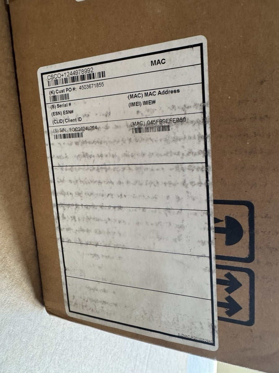 New - Cisco WS-C2960X-24PS-L PoE Catalyst 24-Ports Switch|317171755428