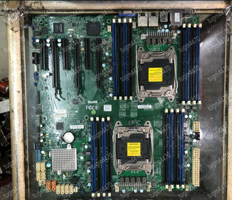 SuperMicro X10DRL-i Server Motherboard Intel C612 LGA2011-V3 DDR4 ECC with a I/O|175686900757