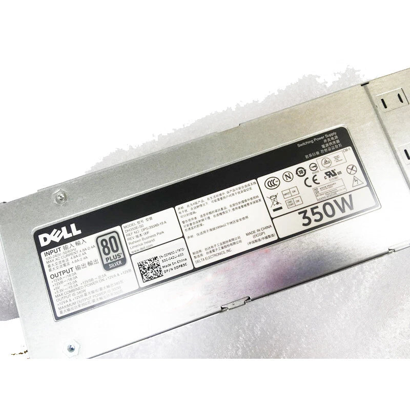Server Power Supply 350W PSU DF83C 8M7N4 08M7N4 F350E-S0 DH350E-S0 For Dell T320