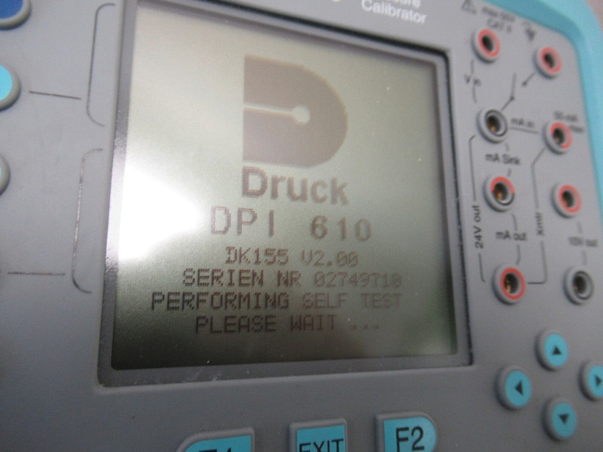 Pressure Limited DPI 610 Pressure Calibrator