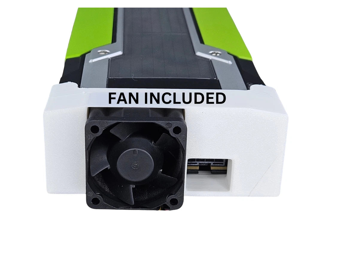 Nvidia Tesla GPU Cooling Fan Shroud P40 P41 Accelerator Card EXTRA SMALL AI|285553499460