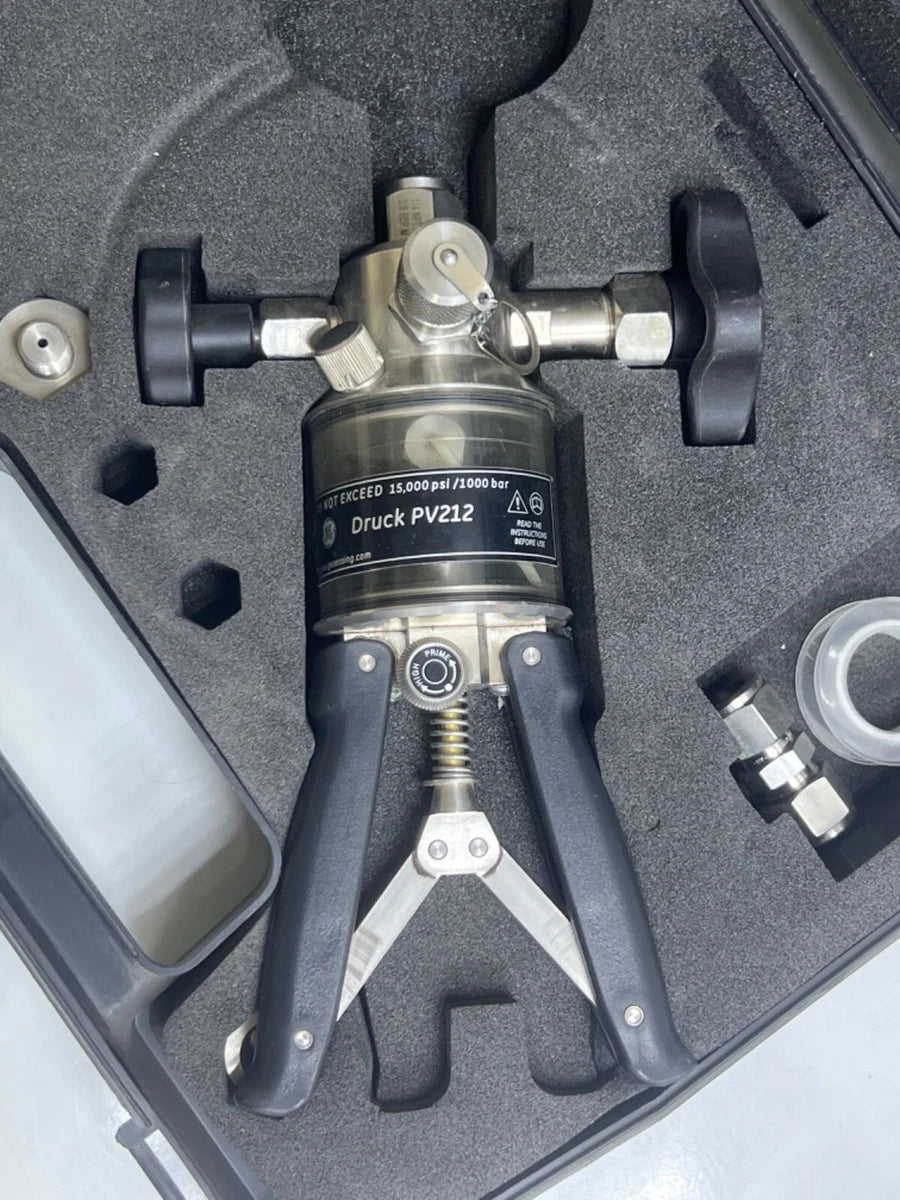 GE DRUCK PV212 HYDRAUILC PRESSURE PUMP 15000 PSI /1000 BAR|286109605481