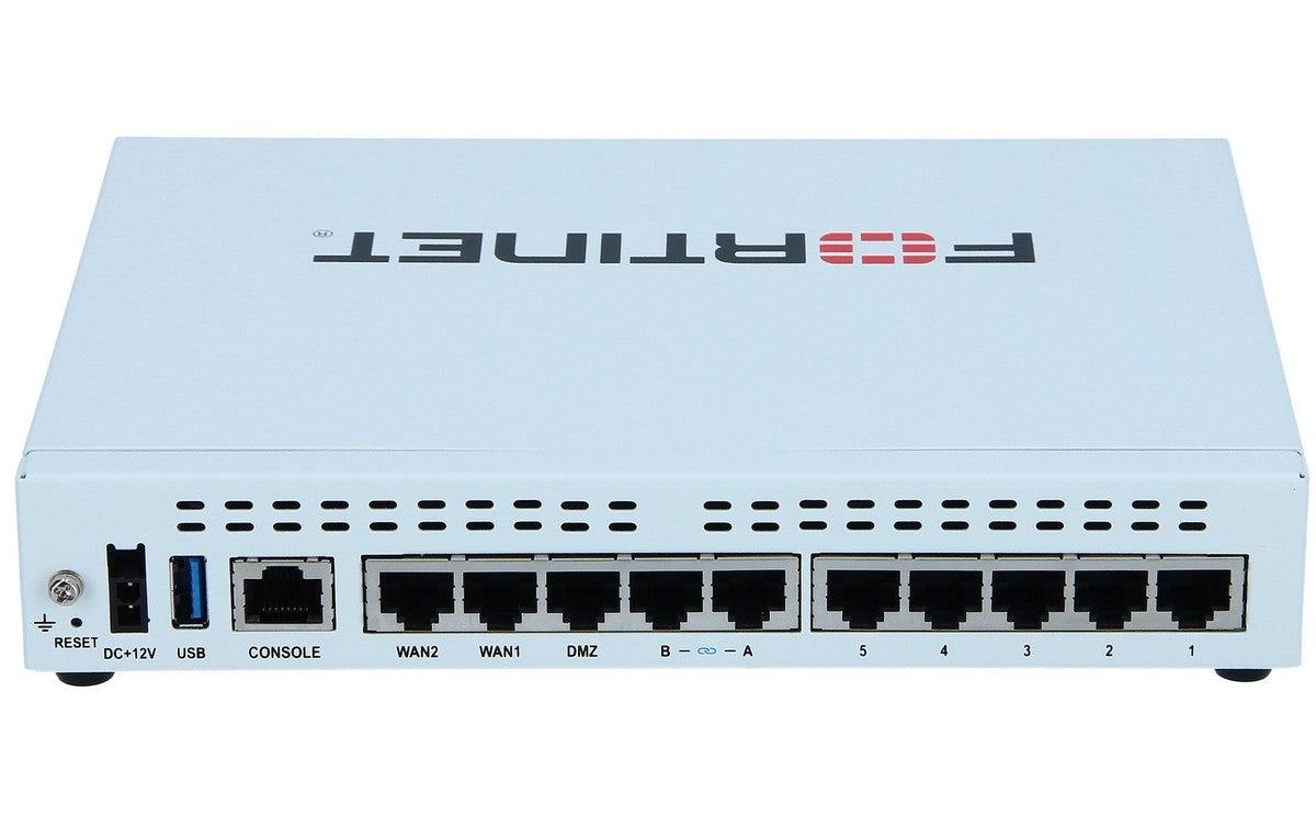 Fortinet FortiGate 60F Firewall 10 Gbps Secure SD-WAN FG-60F-BDL-950-12
