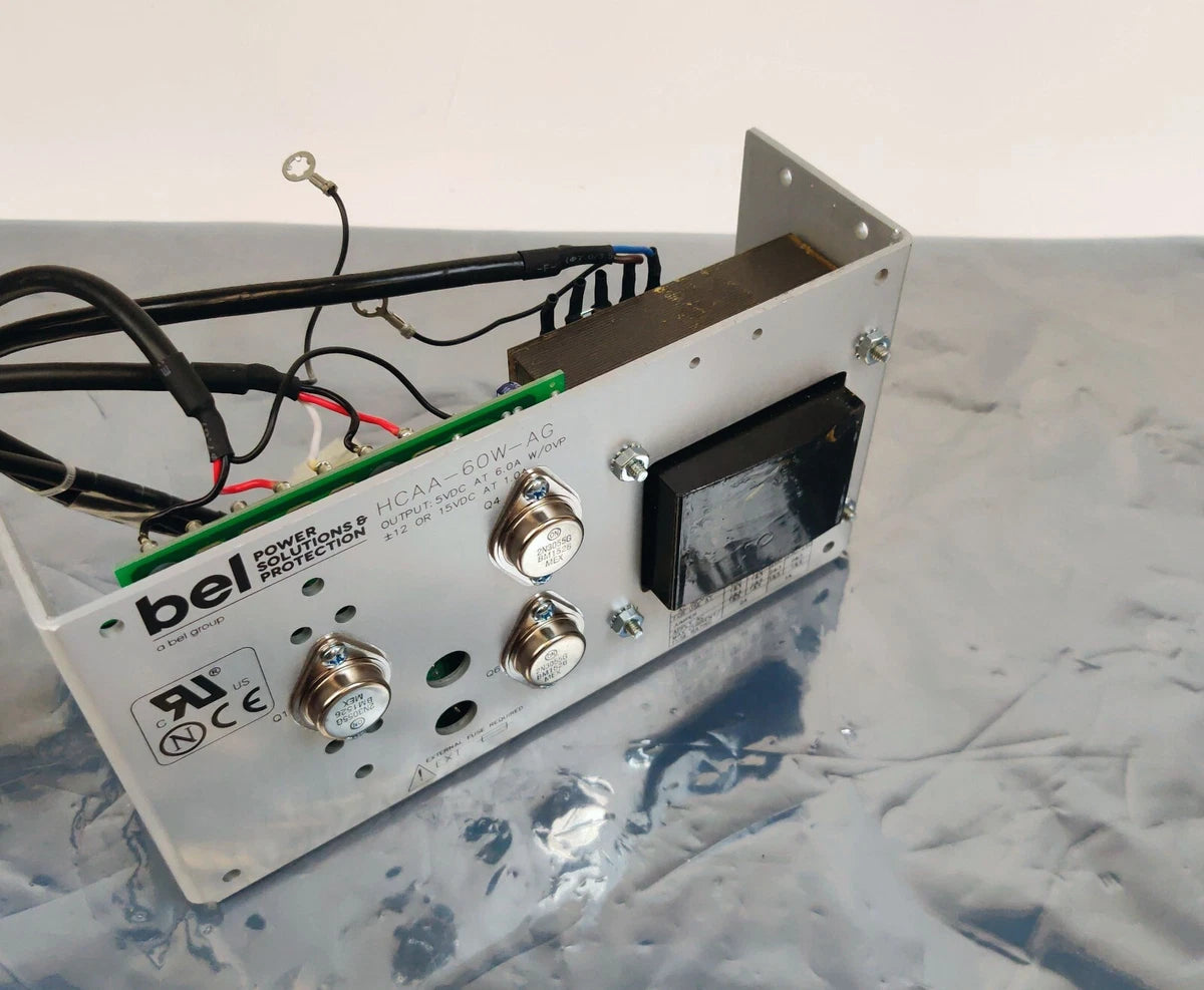 Power One HCAA-60W-AG Linear Power Supply 5V at 6A, 12 or 15V at 1A for MS