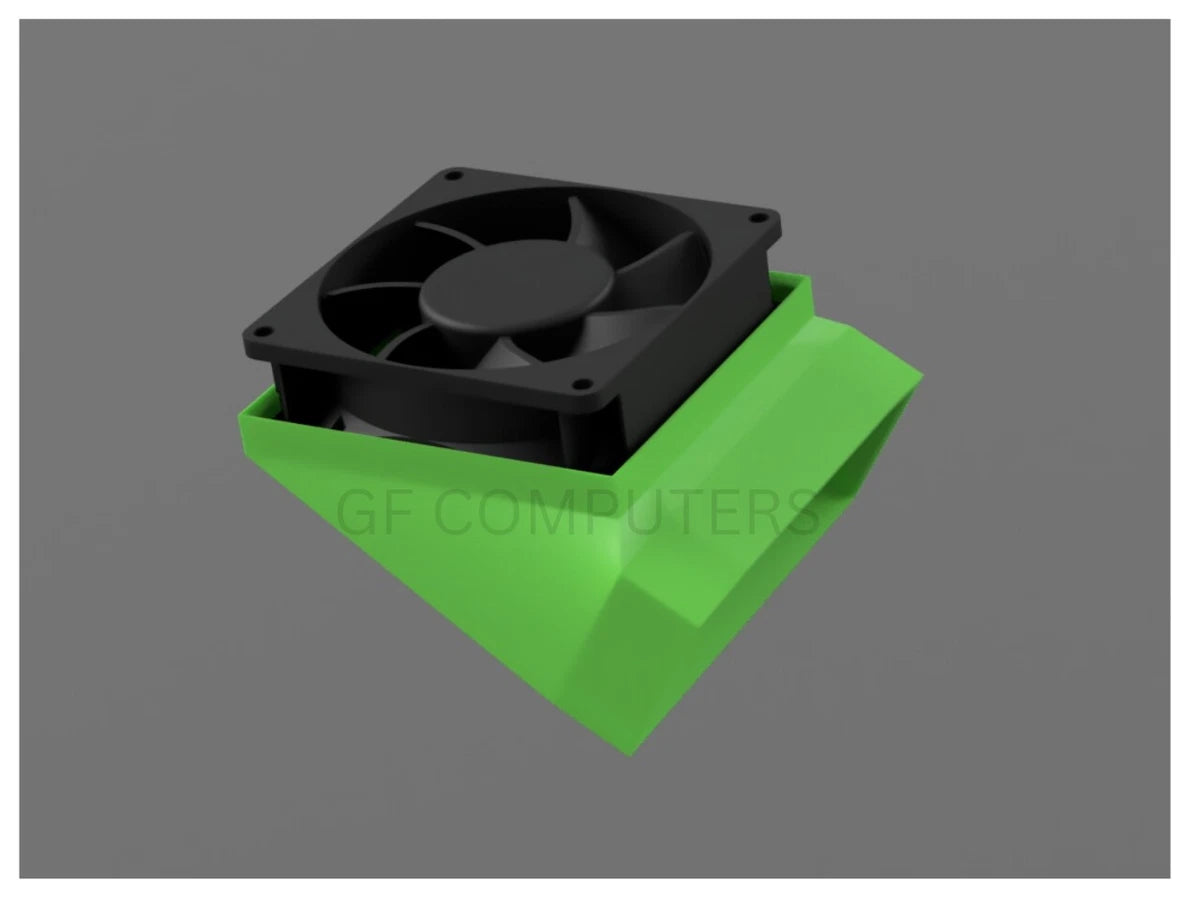 Nvidia Tesla GPU Cooling Fan Shroud Mounting K60 M40 P100 Accelerator Card. AI|285399577978