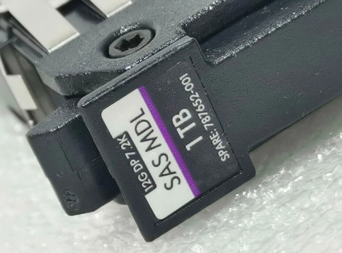 HPE MSA 787652-001 1TB 12Gb/s SAS 7.2K 2.5" 512E MIDLINE HARD DRIVE J9F50A HDD|357916730339