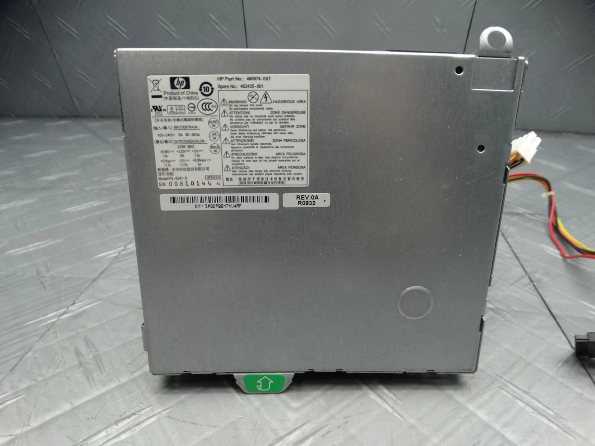 HP 240W DC7900 DC5800 240W Power Supply PS-6241-5 460974-001 462435-001|177096721380