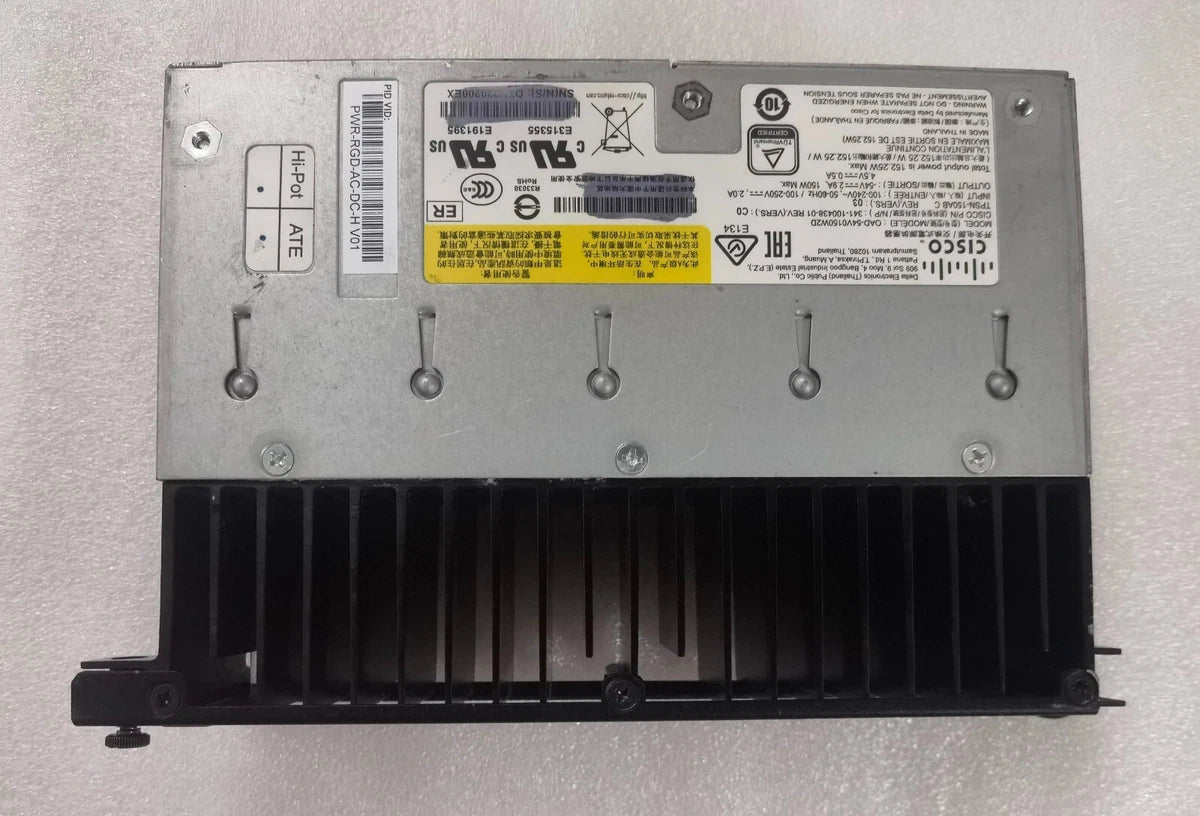 CISCO PWR-RGD-AC-DC-H 341-100438-01 Power Supply for IE 5000|145992665623