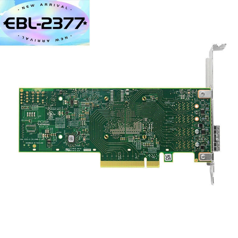 Broadcom HBA 9500-8e Tri-Mode storage controller SATA 6Gb/s SAS 12Gb/s PCIe New