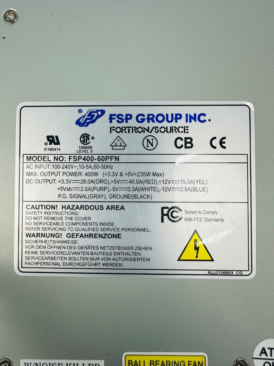 FSP Group FSP400-60PFN 9PA4000201 400 Watt ATX Power Supply|256799519915