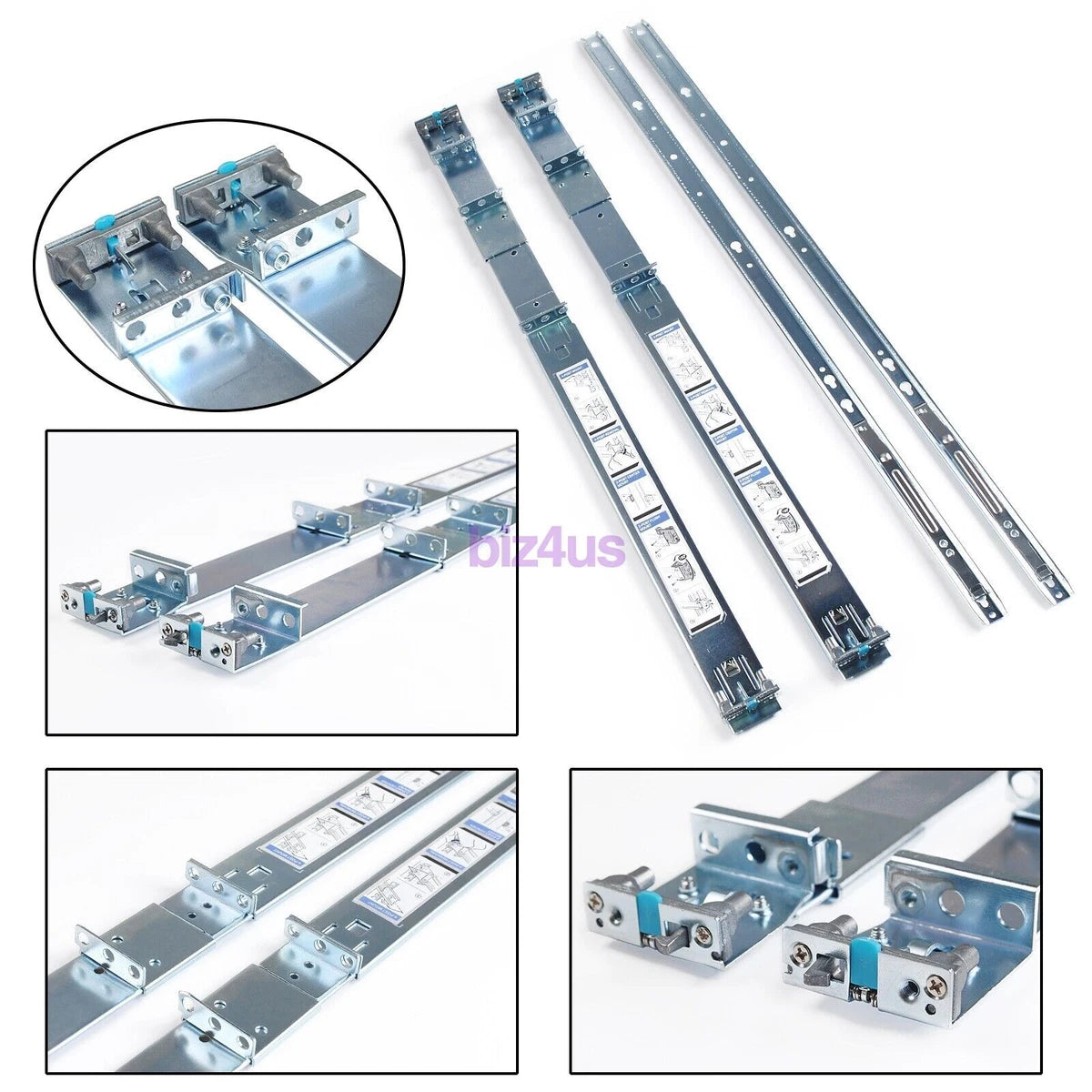 Short Rails Kit for Dell PowerEdge R640 R630 R620 R440 R430 R420 R330 R320 R6415|315923068983