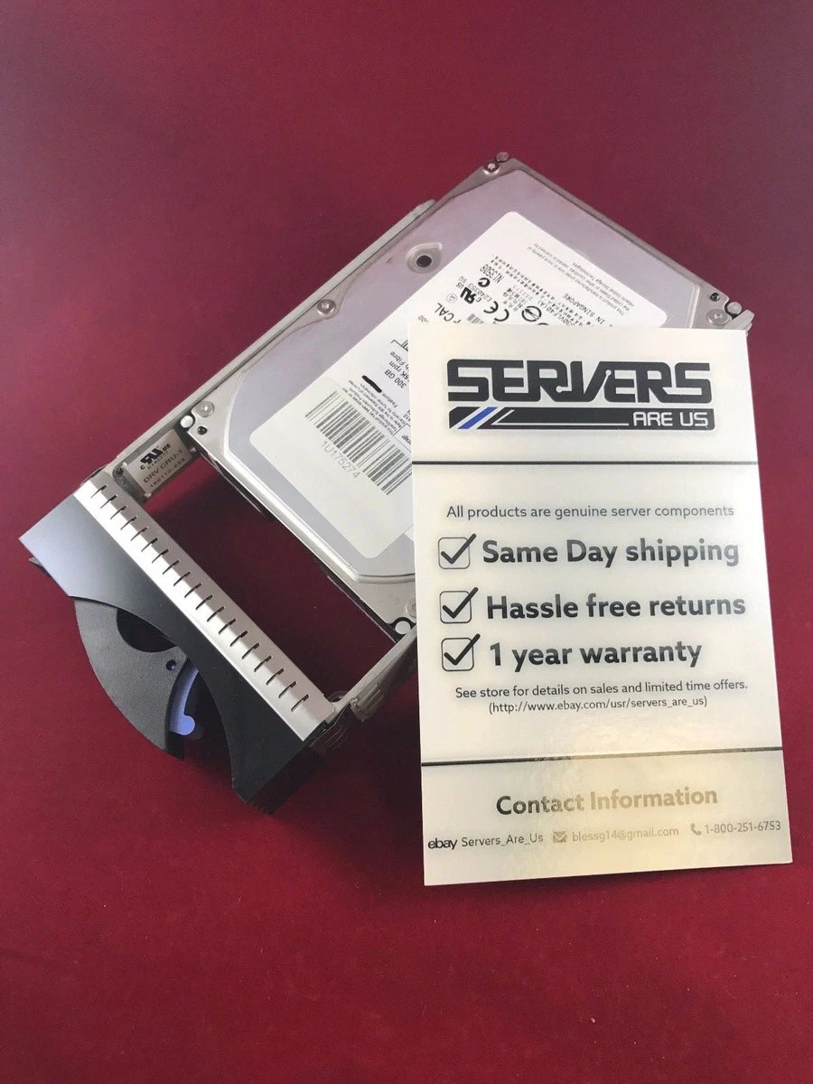 IBM 300GB 3.5" Hard Drive 42D0417 internal 15000 rpm 4gbps 42D0410 42D041