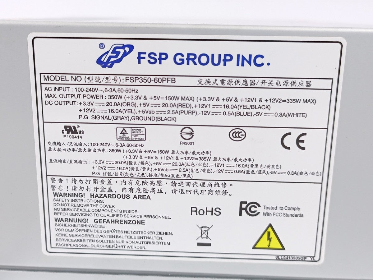 FSP GROUP FSP350-60PFB Switching Power Supply 350W|205892606646