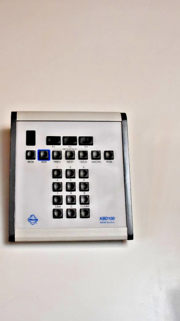 Pelco KBD100 CCTV Security Camera Keyboard Controller PTZ Matrix Control