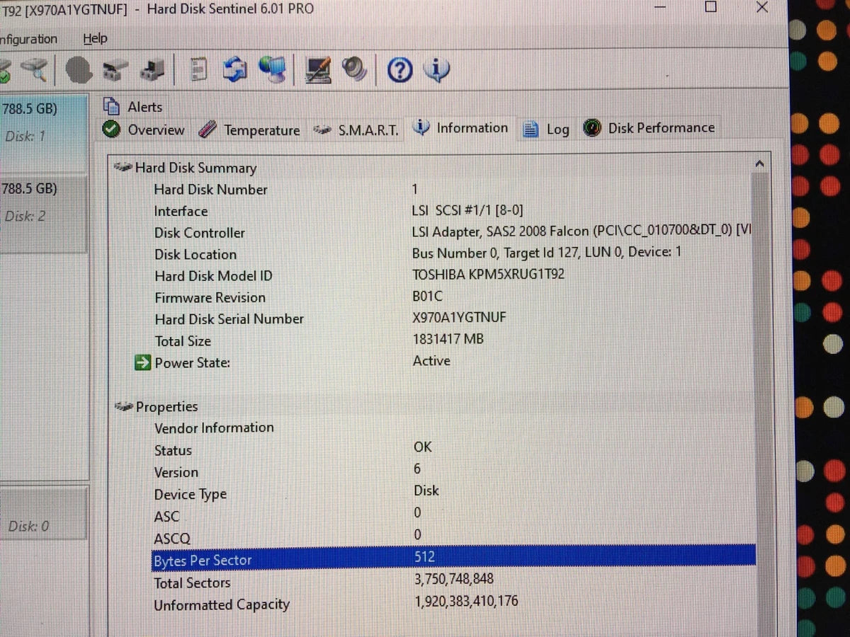 *LOT OF 7* DELL 1.92TB 12G 2.5" SAS SSD KPM5XRUG1T92 DP/N 0TDNP7 *88-89% HEALTH*|227118186360