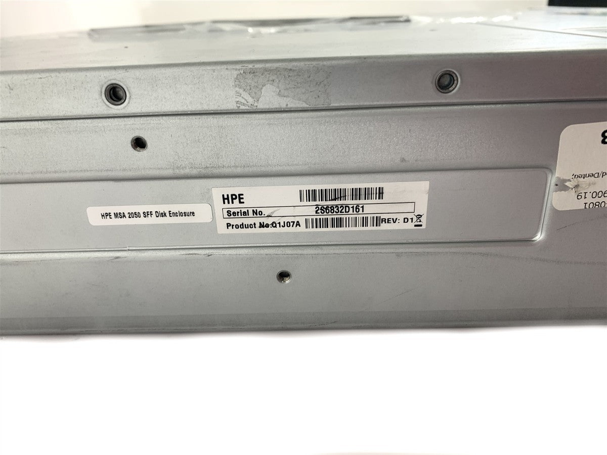 HPE MSA 2050 Q1J07A LFF Disk Enclosure 2x 6GB 876146-001 2x PSU *See Desc*|236420702822
