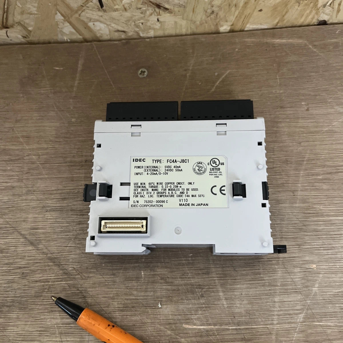 IDEC PLC Part No / Type FC4A-J8C1|257149957142