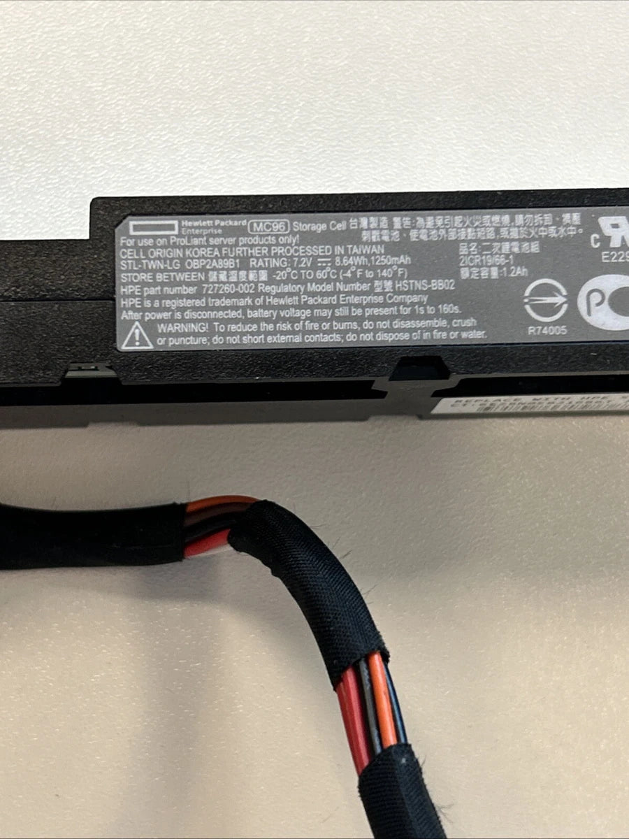 HP Smart Storage Battery 8Wh MC96 HSTNS-BB02 727260-002 P840ar P440ar P840 P440|335790829431