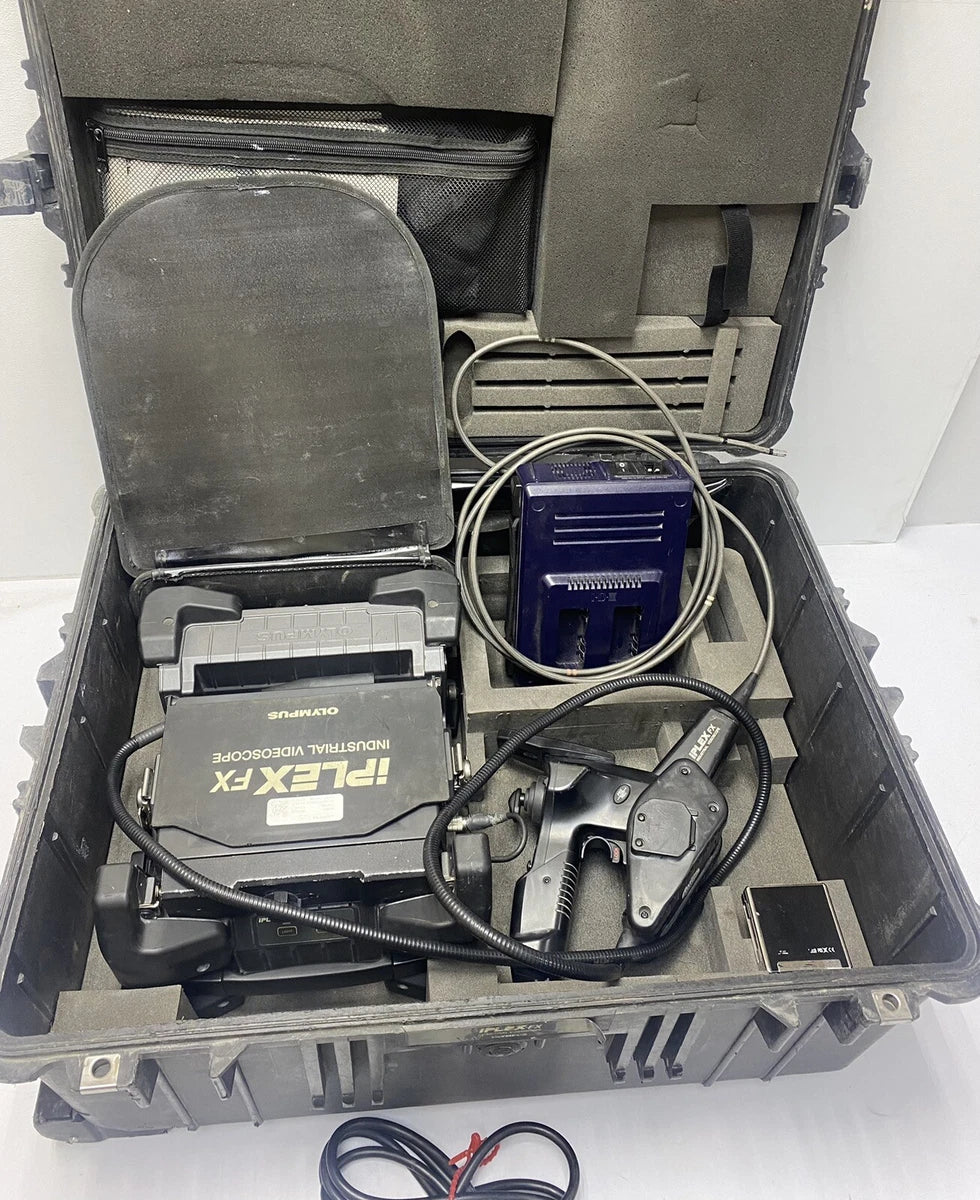 OLYMPUS IPLEX FX industrial videoscope SYSTEM Model IV8635P PAL with Case