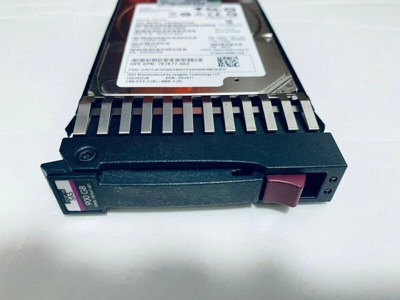 J9F47A 787647-001 900GB SAS 10K 2.5in 12Gbps MSA SFF ENT HDD Hard Drive|396777700023