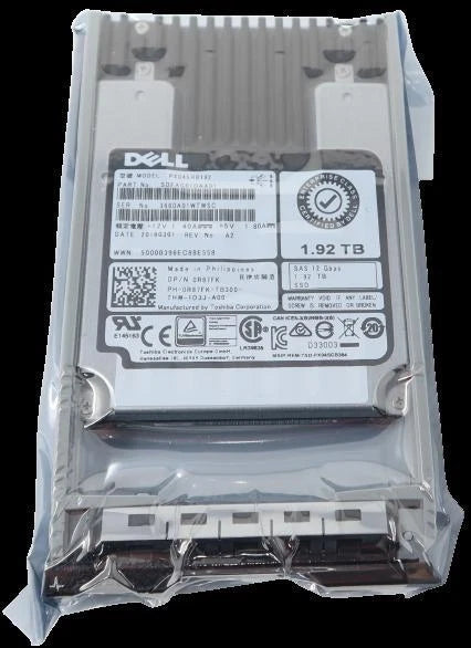 Toshiba PX04SRB192 Dell 1.92TB SAS SSD RI SAS 12GBPS 512N 2.5-inch Drive|374922972247