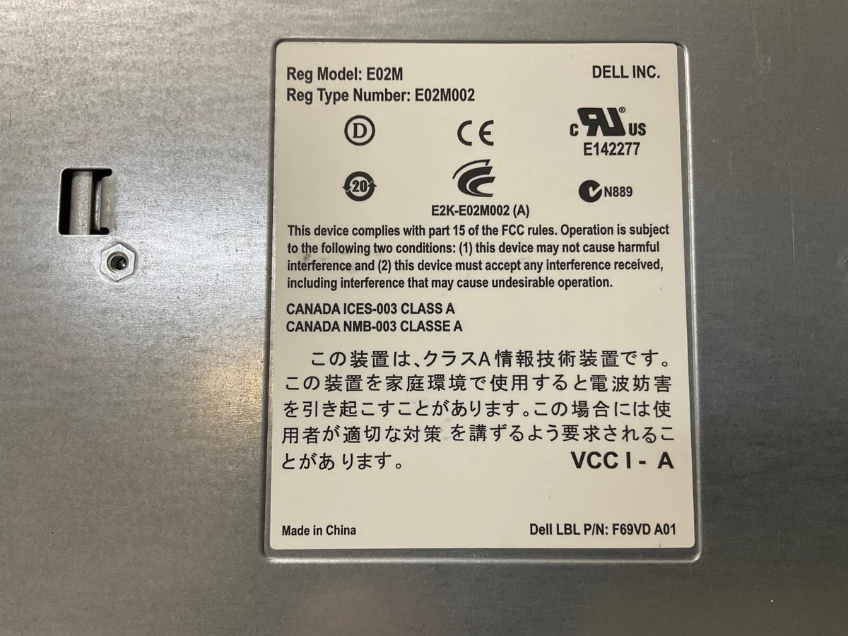 DELL PowerVault Controller module model E02M type E02M002 MD32 Series|226510296586