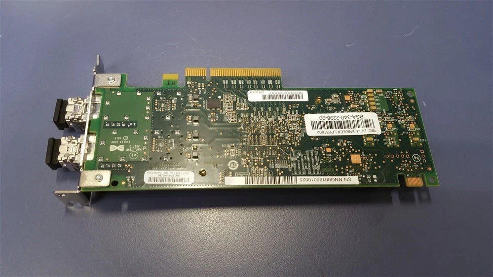 Dell Emulex LPE31002 Dual Port 16Gb SFP+ Low Profile FACTORY SEALED.
