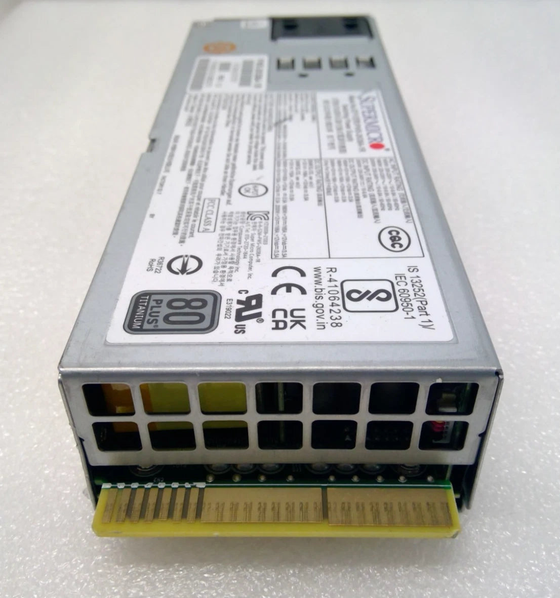Supermicro 2000W 80+ 1U Titanium Redundant Power Supply PWS-2K08A-1R|326831793545
