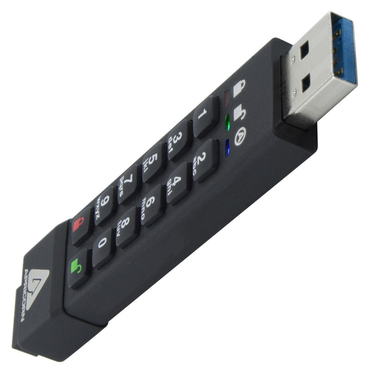 Apricorn ASK3Z-128GB 128GB Aegis Secure Key 3z USB 3.1 Flash Drive - 128 GB|235017644190