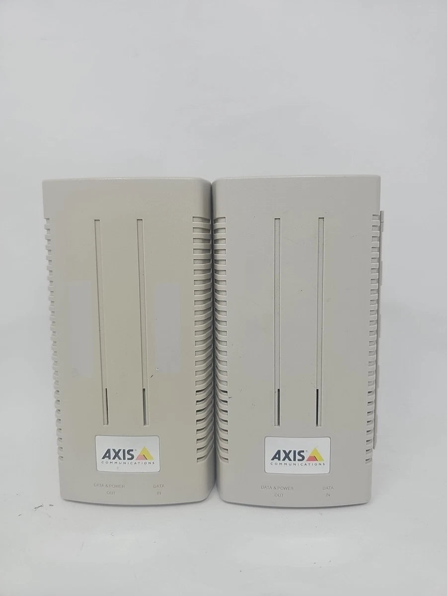 2 Lot AXIS T8123 High POE-30W Midspan 1-Port With Power Cord. |357945436862