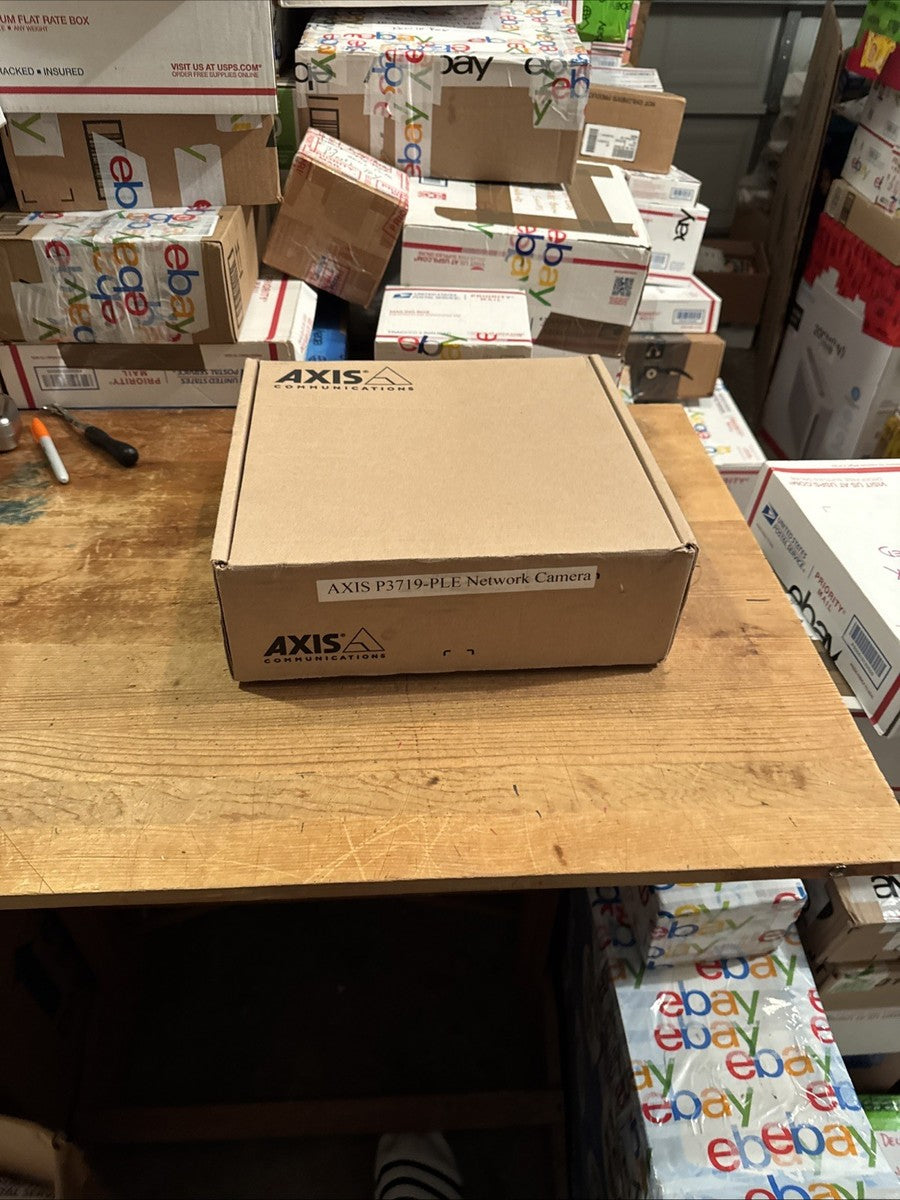 Axis P3719-PLE Network Camera New Open Box