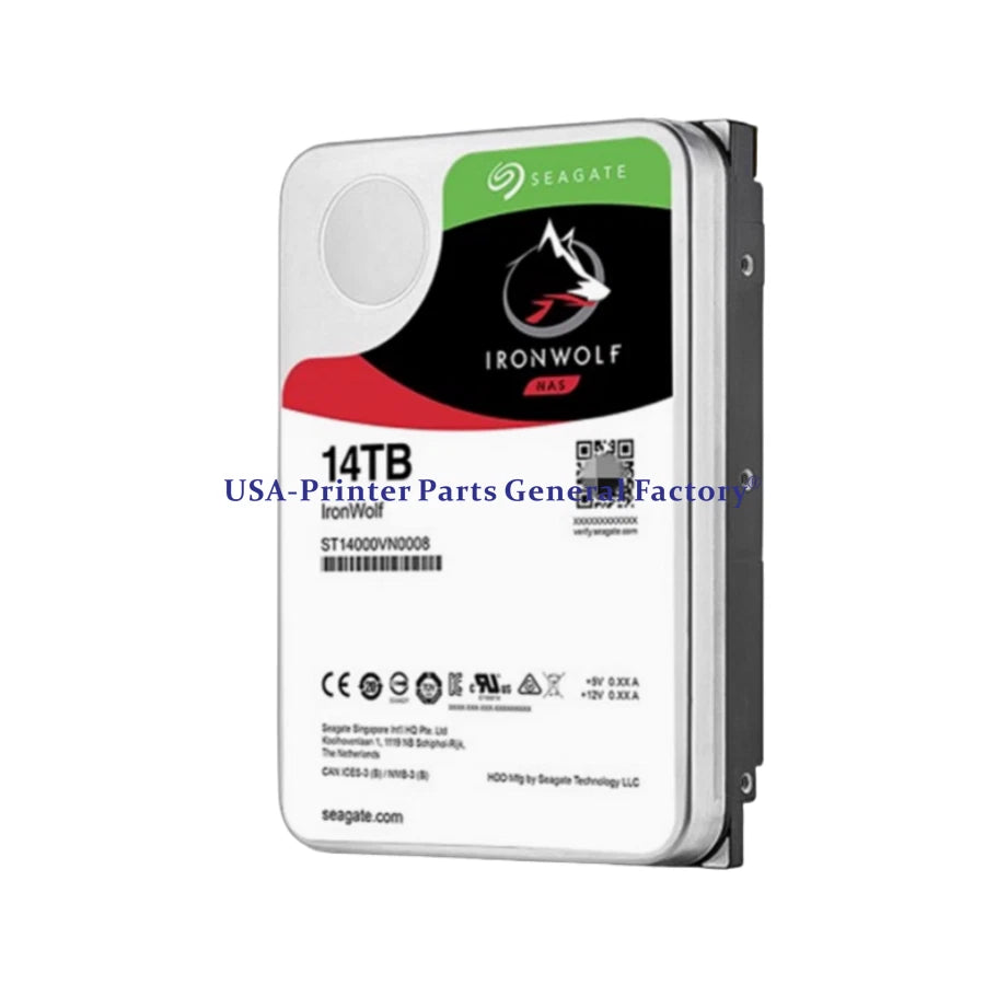 ST14000VN0008 Compatible Seagate 14TB 3.5"SATA 7200rpm Internal HDD 256MB|317209301267