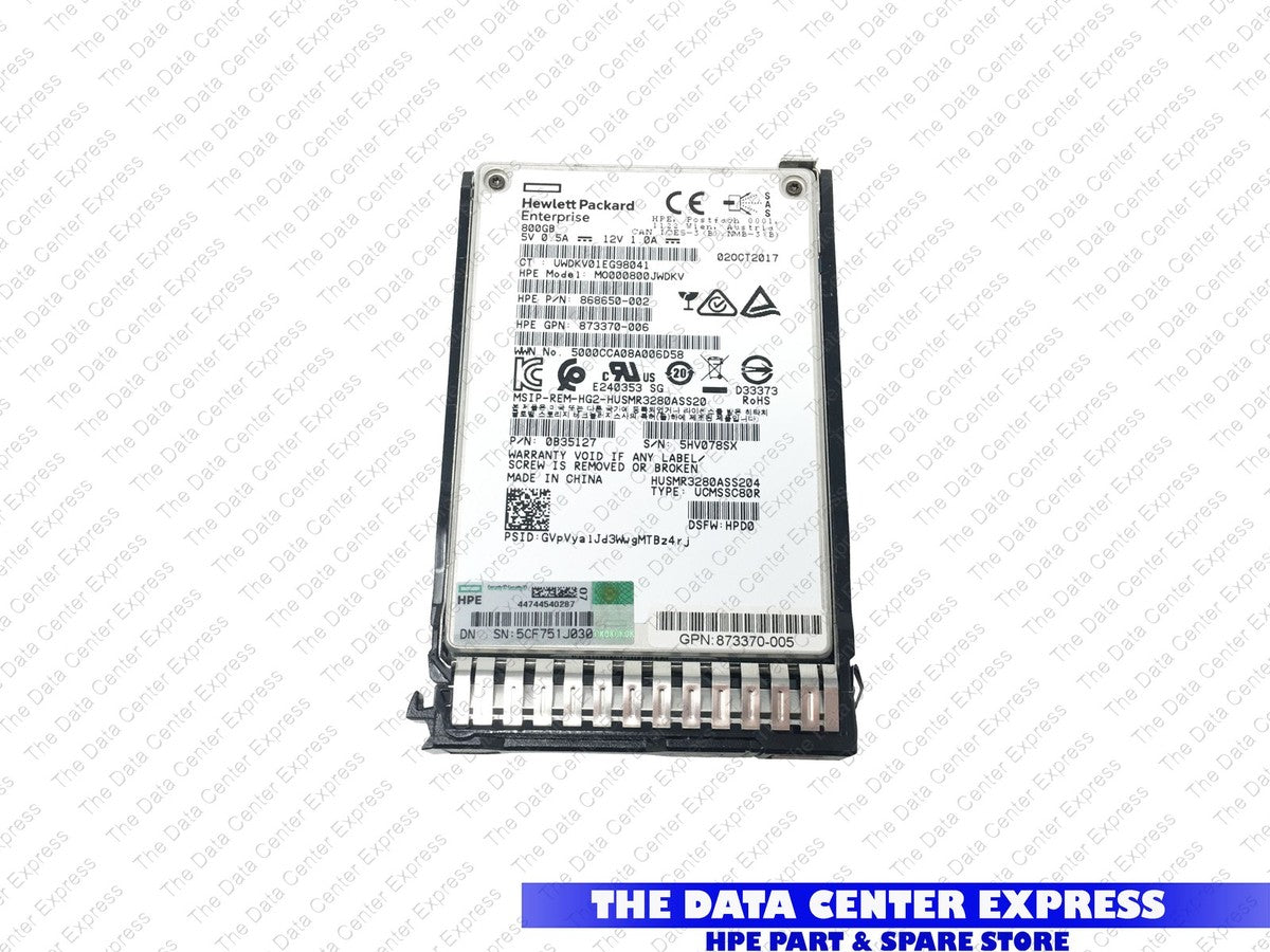 HP 800GB SAS 6G ME SFF SC 2.5" SSD 653110-B21 653964-001 SUB Ultrastar DC SS300|388733476312