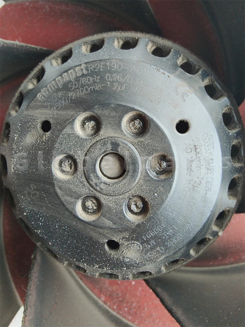 R2E190-AO26-85 AC Centrifugal Fan 230V 0.26/0.34A 58/75W Ebmpapst Fan Rittal