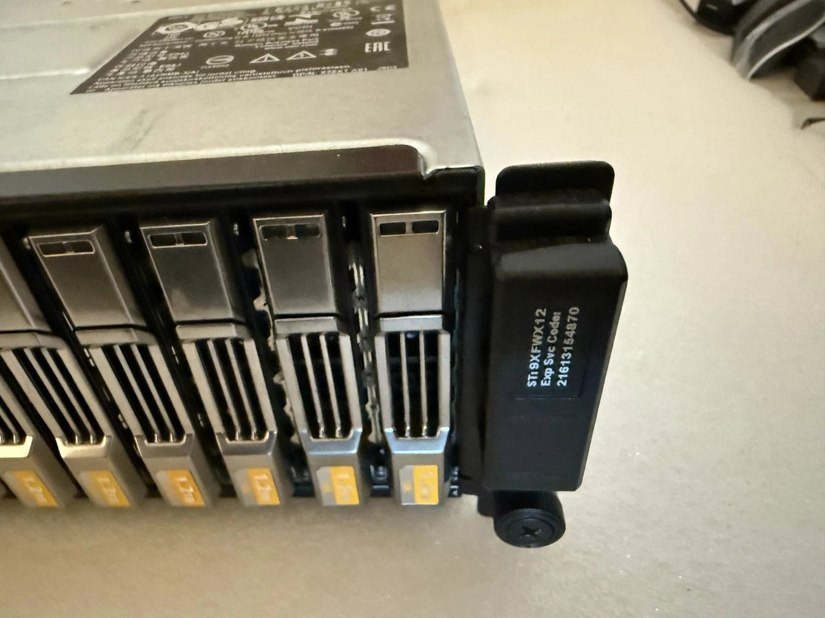 Dell EqualLogic PS6100 24x 1.2TB 10K SAS 2.5" 2X Control Module Type 11 E09M001|236345109381