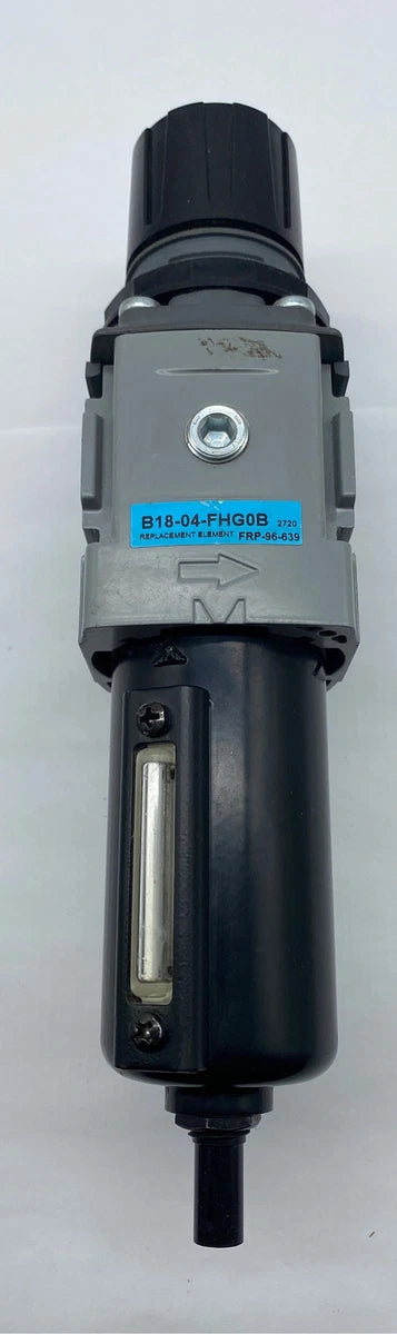 Wilkerson B18-04-FHG0B Filter Regulator W/Pressure Gauge 0-125Psi