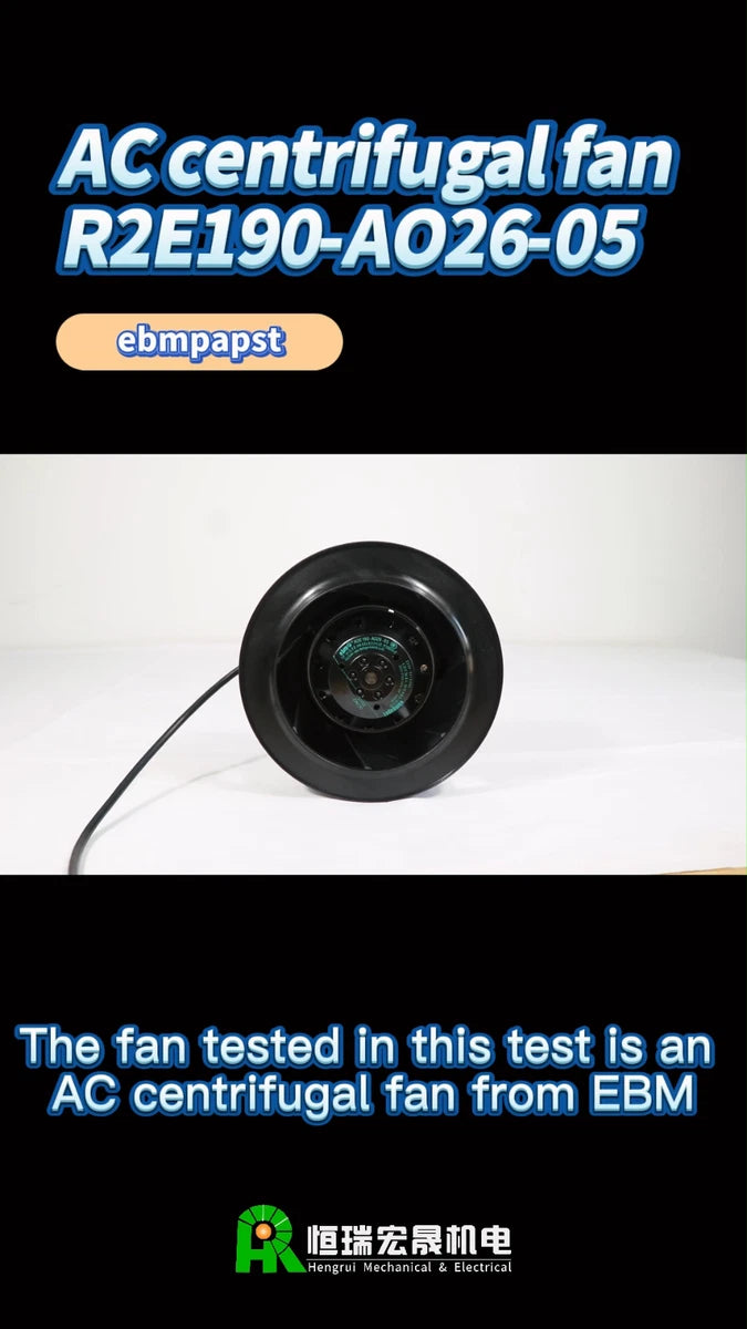 R2E190-AO26-05 AC 230V Ebmpapst Centrifugal Fan 58/75W 190MM Air Purifier Fans|405754093266