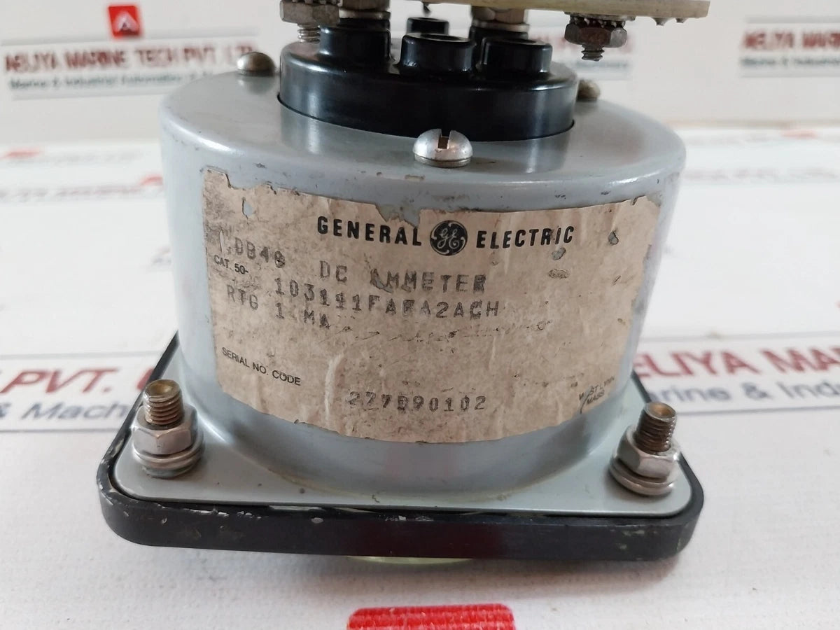 General Electric DB40 DC Ammeter 50-103111FAFA2ACH|334866119240