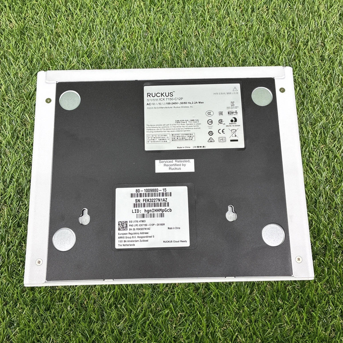 Ruckus ICX7150-C12P 12-Port Managed Compact Switch