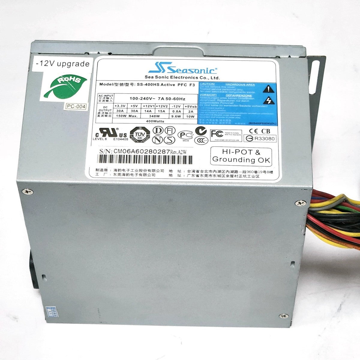 1PCS Seasonic SS-400HS Industrial Equipment Power Supply