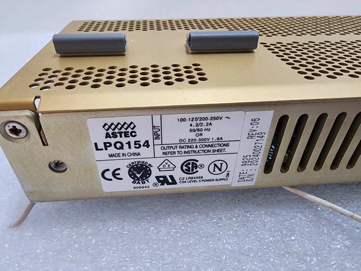 ASTEC LPQ154 POWER SUPPLY 220-300V DC 1.6A