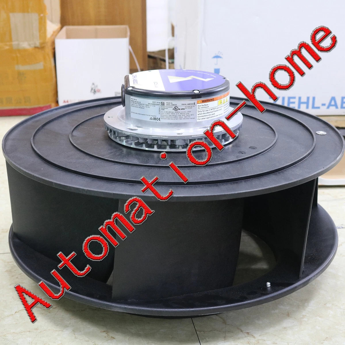 1 Pc. NEW， RH50V-ZIK.DG.1R centrifugal fan FAST SHIP#XR