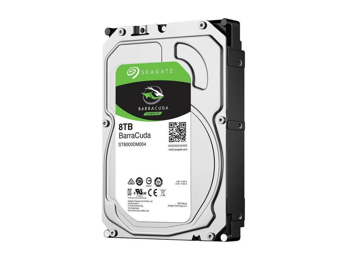 Seagate Barracuda 8 TB, Internal 3.5" (ST8000DM004 Hard Drive
