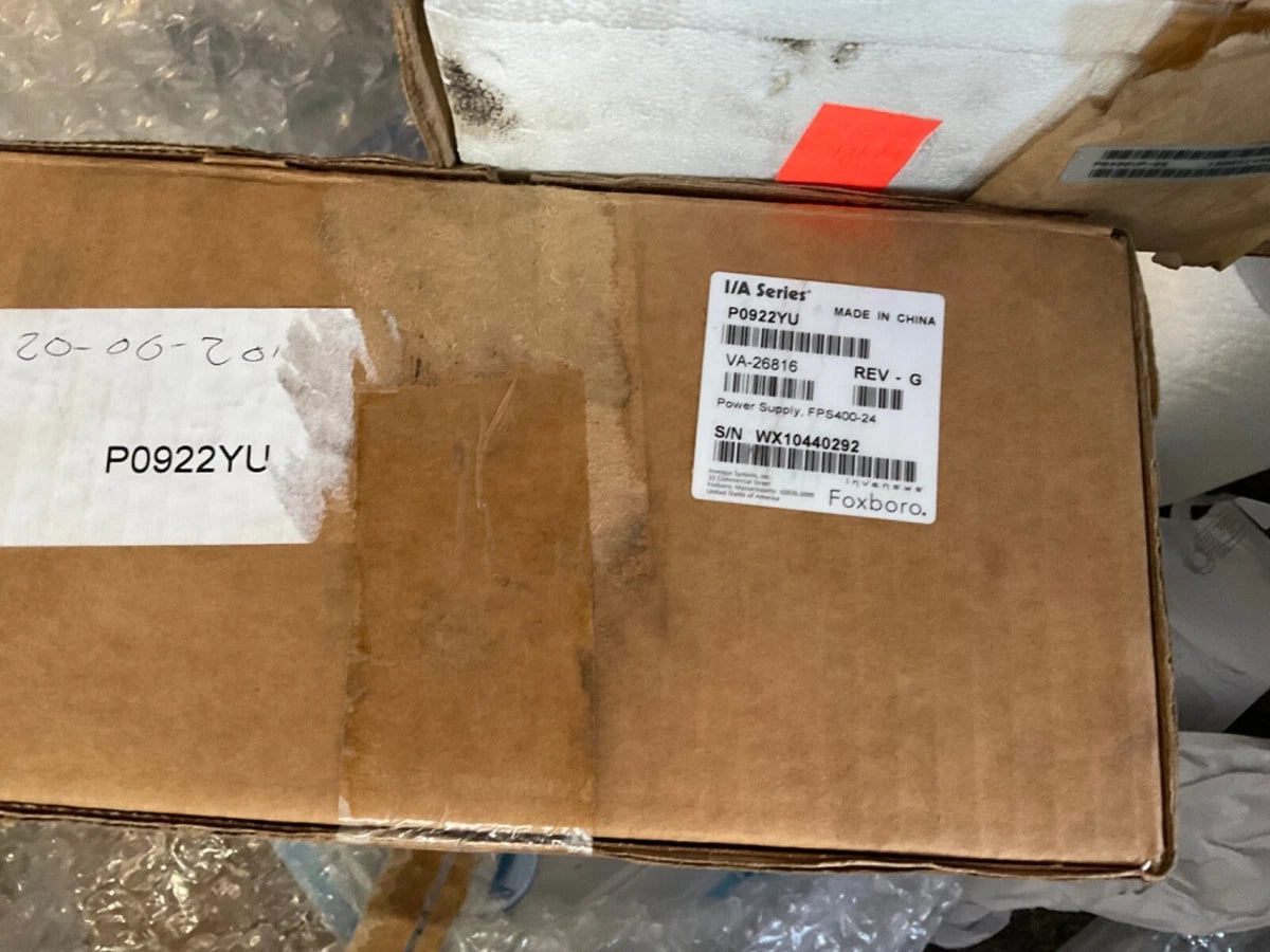INVENSYS FOXBORO P0922YU (FPS40024) POWER SUPPLY I/A SERIES |194770944196