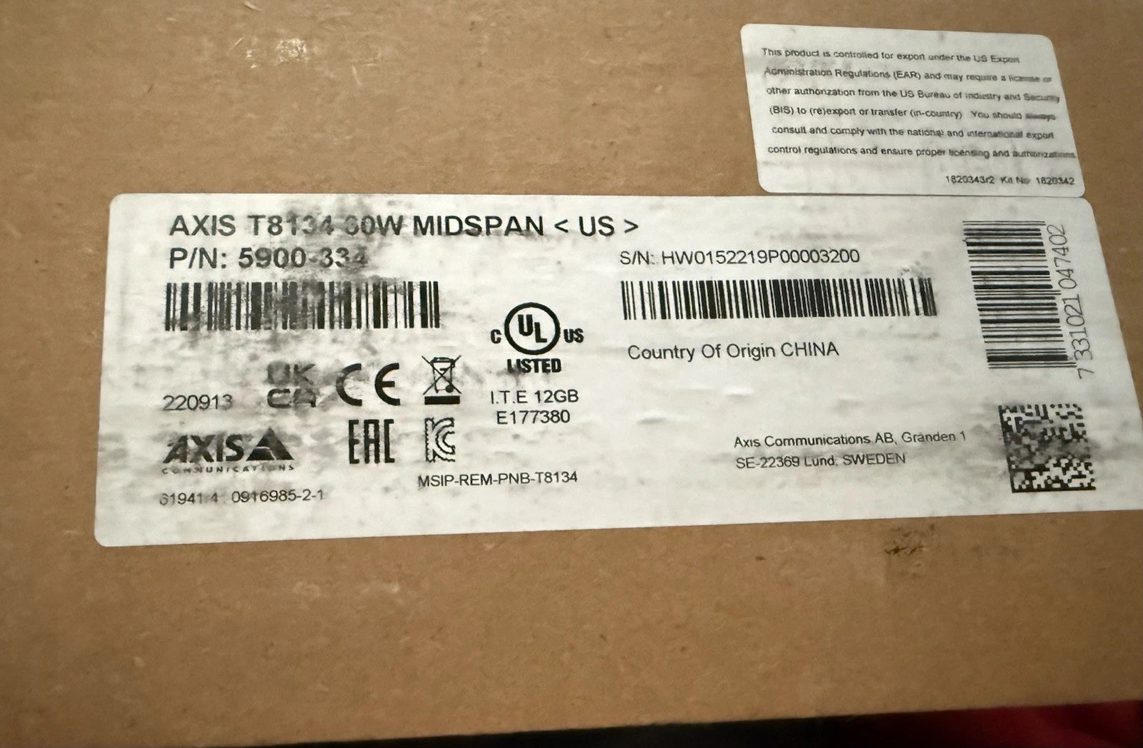 AXIS T8134 60W MIDSPAN 5900-334  |227009519689
