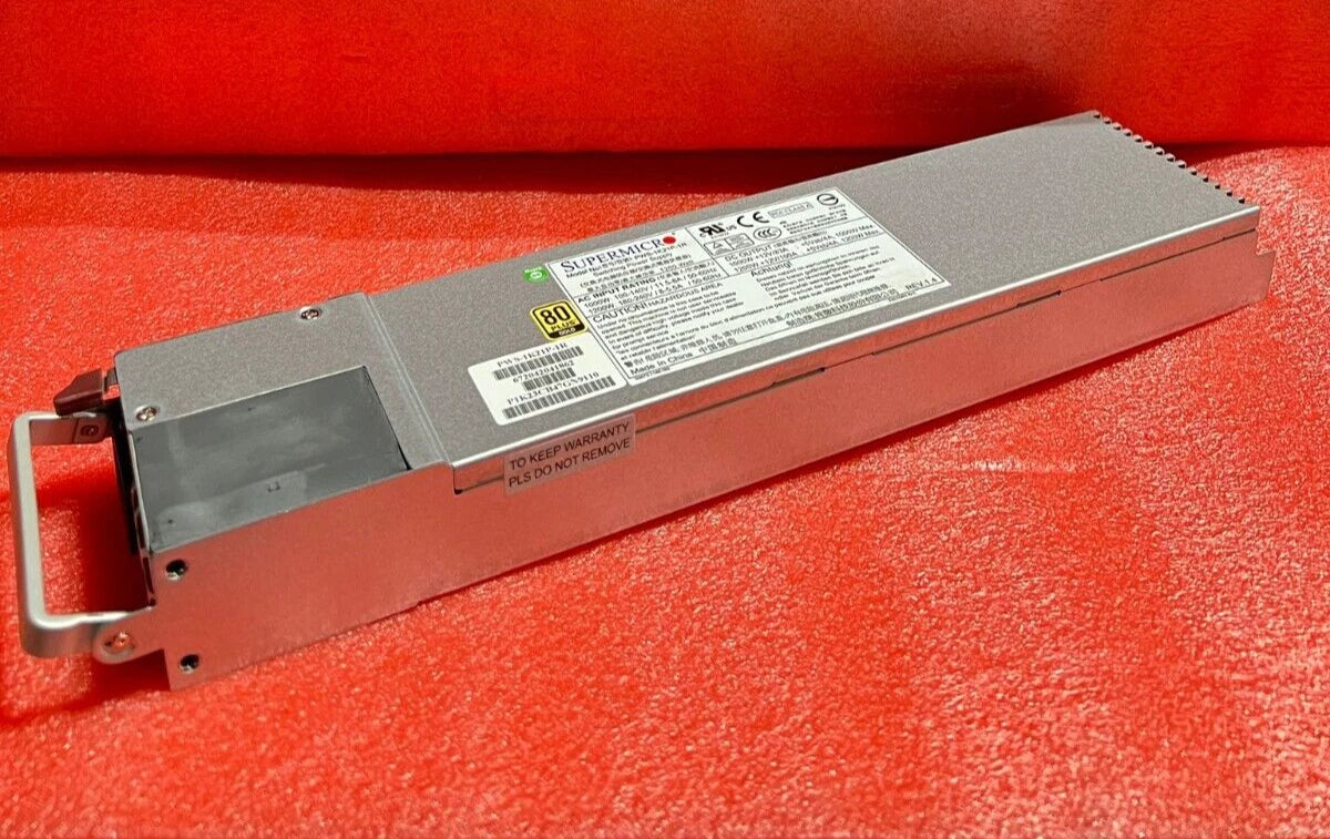 Supermicro PWS-1K21P-1R 1200W 1U Redundant Power Supply|405404214822