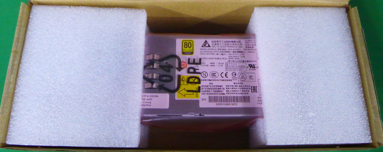 NEW Dell 460W 80 Gold Plus Power Supply Unit DPS-460KB-C XN7P4|176439957509